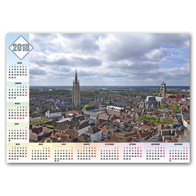 Calendario Póster Horizontal