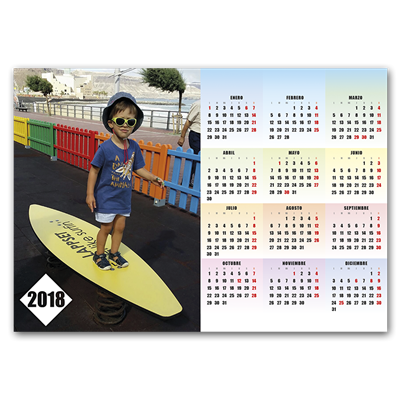 Calendario Póster Horizontal