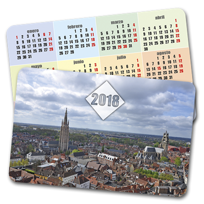 Calendario de bolsillo