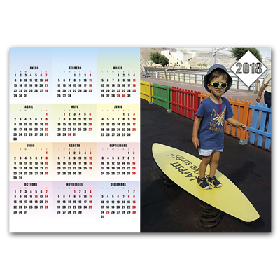 Calendario Póster Horizontal