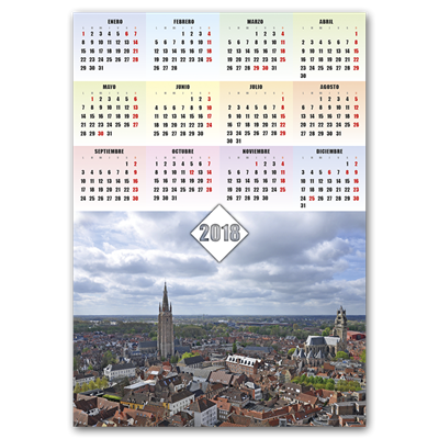 Calendario Póster vertical