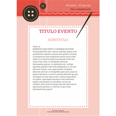 Cartel Cial. Costura A3