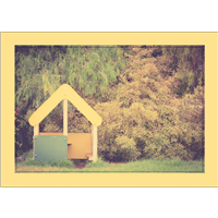 Cuadro Caseta Jardín