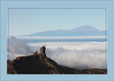 Cuadro Roque Nublo y Teide