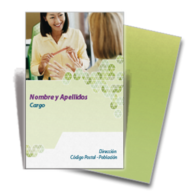 Tarjeta a dos caras salon uñas 1