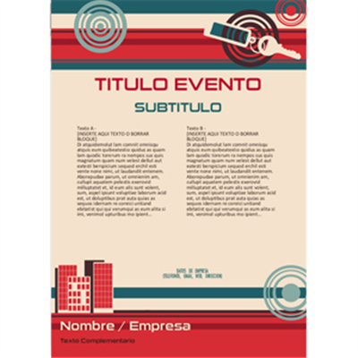 Cartel Inmob. Llaves A3