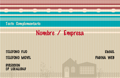 Tarjeta Inmobiliaria Líneas