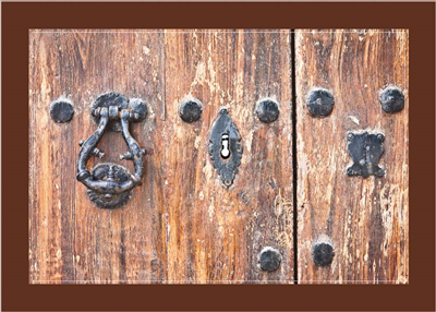 Detalle Cerradura Portón