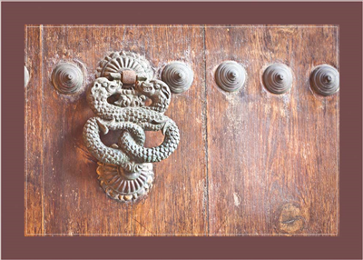 Detalle Llamador Portón