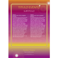 Cartel Arte Destello A3