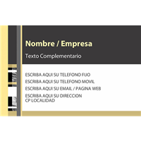 Tarjeta Empresas Mármol