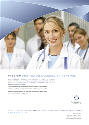 Enfermeros y Sanitarios Cartel A3