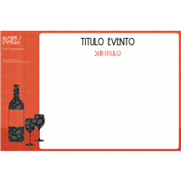 Cartel Aliment. Vino A3