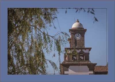 Cuadro Reloj en Iglesia