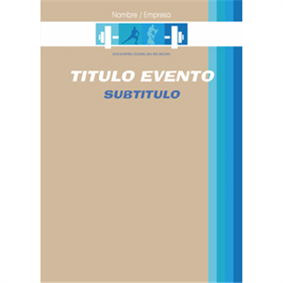 Cartel Dep. Gimnasio A3