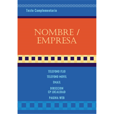 Tarjeta Restaurante Mediterráneo