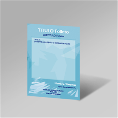 Flyer Azul Celeste A6