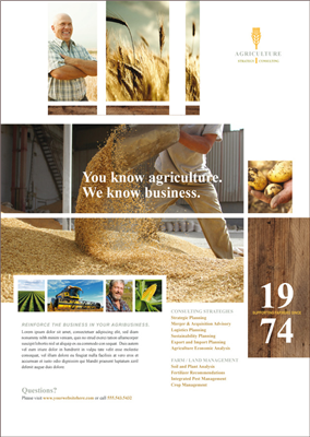 Agricultura Plantaciones Cartel A2