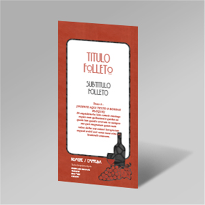 Flyer Aliment. Vino DL