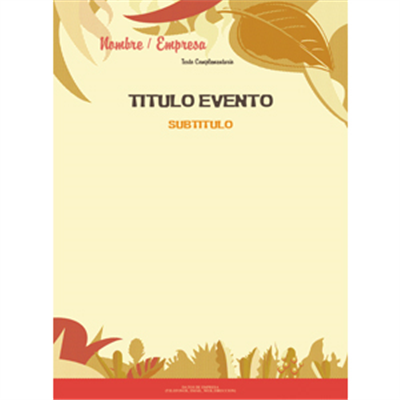 Cartel Agricul. Vivero A3