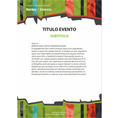 Cartel Cial. Colorido A3