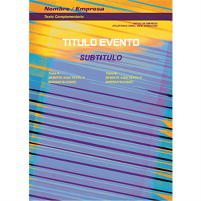 Cartel Diag. Vertical A3