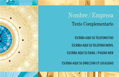 Tarjeta Arquitectura Celeste