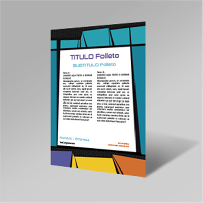 Flyer Arte Cómic A5