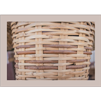 Cuadro Cesto de Madera