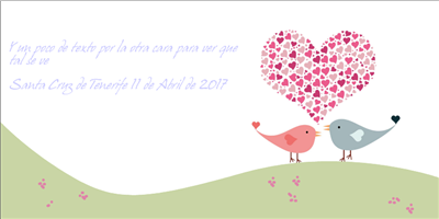 Invitación boda Aghata