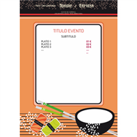 Cartel Rest. Japonés A3