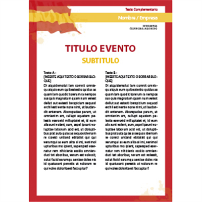 Cartel Idiomas Español A3