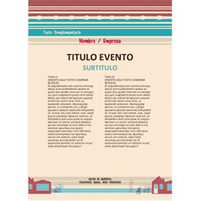 Cartel Inmob. Líneas A3