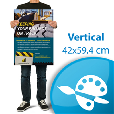Diseñe Cartel A2 Vertical