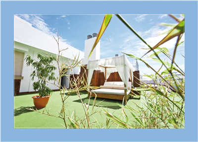 Cuadro Jardín Chill-Out