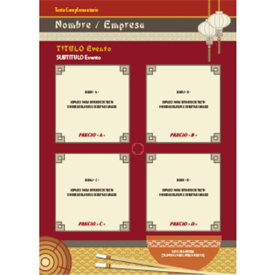 Cartel Rest. Chino A3