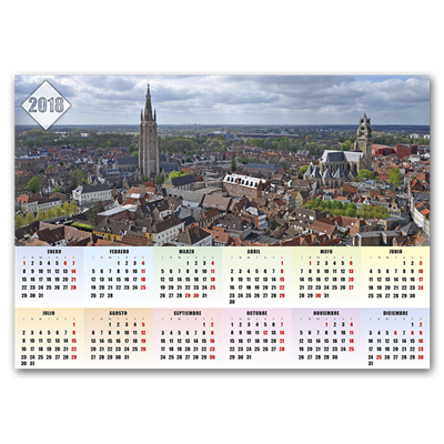Calendario Póster Horizontal