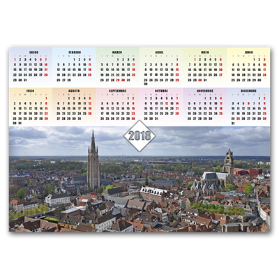 Calendario Póster Horizontal