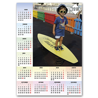 Calendario póster vertical